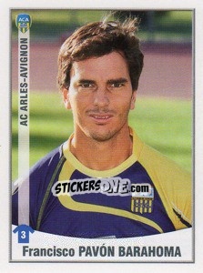 Cromo Pavon - FOOT 2010-2011 - Panini