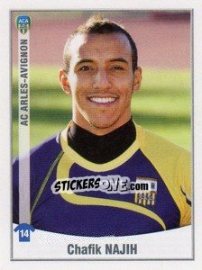 Sticker Najih - FOOT 2010-2011 n. 24 - Panini