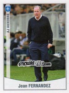 Cromo Jean Fernandez (Entraineur) - FOOT 2010-2011 - Panini