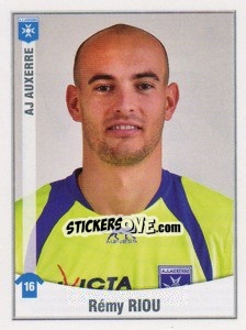 Sticker Rémy Riou - FOOT 2010-2011 n. 32 - Panini