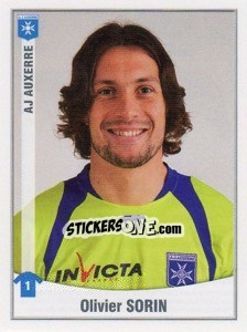 Sticker Olivier Sorin - FOOT 2010-2011 - Panini