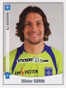 Figurina Olivier Sorin - FOOT 2010-2011 n. 33 - Panini