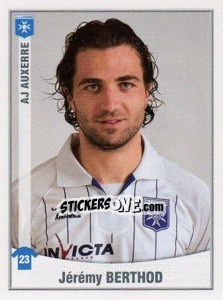 Sticker Jérémy Berthod - FOOT 2010-2011 n. 34 - Panini