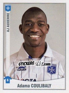 Figurina Adama Coulibaly - FOOT 2010-2011 n. 35 - Panini