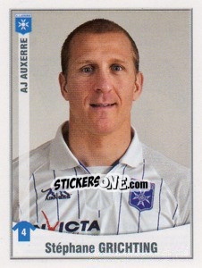 Sticker Stéphane Grichting - FOOT 2010-2011 - Panini