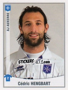 Cromo Cédric Hengbart - FOOT 2010-2011 n. 37 - Panini