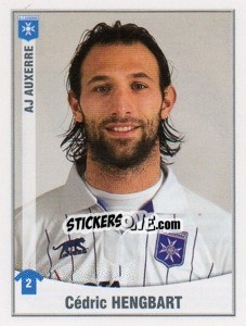 Cromo Cédric Hengbart - FOOT 2010-2011 - Panini