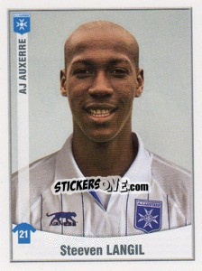 Cromo Steeven Langil - FOOT 2010-2011 - Panini