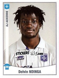 Figurina Delvin Ndinga - FOOT 2010-2011 n. 43 - Panini
