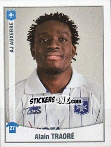 Sticker Alain Traore - FOOT 2010-2011 - Panini