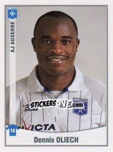 Figurina Dennis Oliech - FOOT 2010-2011 n. 50 - Panini