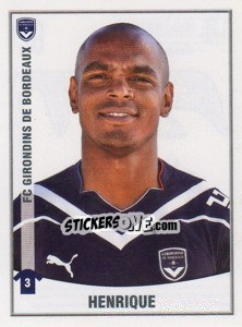 Cromo Henrique - FOOT 2010-2011 - Panini