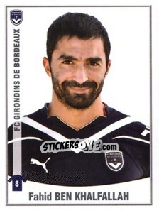 Figurina Ben Khalfallah - FOOT 2010-2011 n. 66 - Panini
