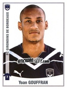 Sticker Gouffran - FOOT 2010-2011 n. 73 - Panini