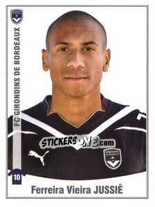 Sticker Jussie - FOOT 2010-2011 n. 74 - Panini