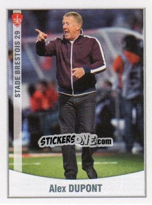 Sticker Dupont(Entraineur) - FOOT 2010-2011 - Panini