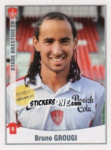 Sticker Grougi - FOOT 2010-2011 n. 95 - Panini