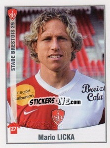 Sticker Licka - FOOT 2010-2011 n. 97 - Panini