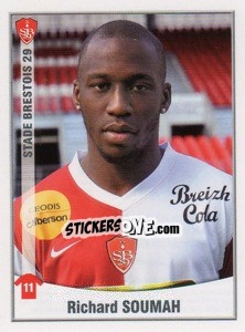 Sticker Soumah - FOOT 2010-2011 - Panini