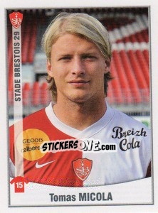 Sticker Micola - FOOT 2010-2011 - Panini