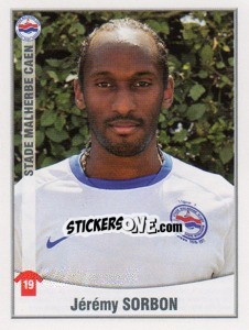 Sticker Sorbon - FOOT 2010-2011 n. 117 - Panini