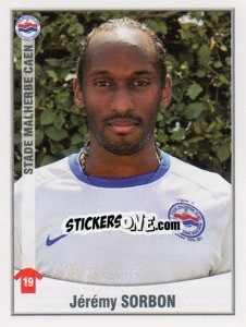 Cromo Sorbon - FOOT 2010-2011 - Panini