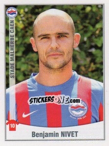 Sticker Nivet - FOOT 2010-2011 n. 125 - Panini