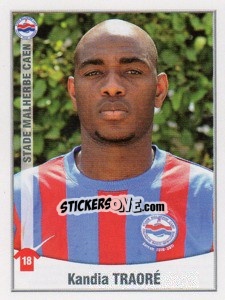 Sticker Kandia Traore - FOOT 2010-2011 n. 129 - Panini
