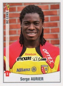 Sticker Serge Aurier - FOOT 2010-2011 - Panini