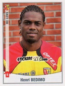 Sticker Henri Bedimo - FOOT 2010-2011 - Panini