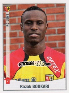 Sticker Boukari - FOOT 2010-2011 n. 145 - Panini