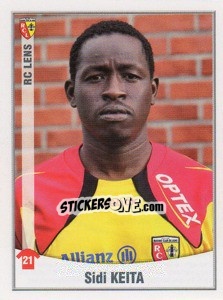 Sticker Sidi Keita - FOOT 2010-2011 n. 148 - Panini