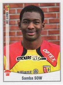 Cromo Samba Sow - FOOT 2010-2011 n. 152 - Panini