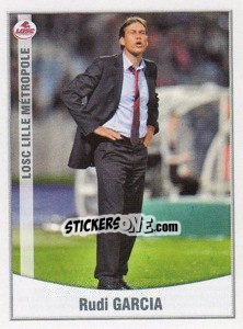 Sticker Rudi Garcia (Entraineur) - FOOT 2010-2011 n. 160 - Panini