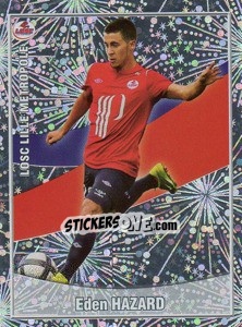 Sticker Eden Hazard (Top joueur) - FOOT 2010-2011 n. 161 - Panini