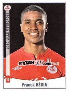 Cromo Franck Beria - FOOT 2010-2011 - Panini