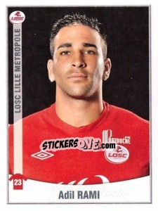 Sticker Adil Rami - FOOT 2010-2011 n. 166 - Panini
