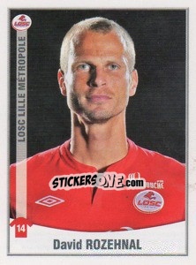 Sticker David Rozehnal - FOOT 2010-2011 n. 167 - Panini