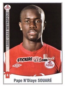 Sticker Pape N'Diaye Souare - FOOT 2010-2011 - Panini