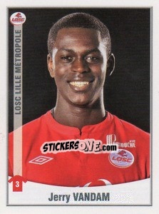 Cromo Jerry Vandam - FOOT 2010-2011 n. 169 - Panini