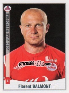 Sticker Florent Balmont - FOOT 2010-2011 n. 170 - Panini