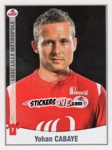 Sticker Yohan Cabaye - FOOT 2010-2011 n. 171 - Panini