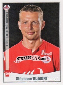 Figurina Stéphane Dumont - FOOT 2010-2011 n. 174 - Panini