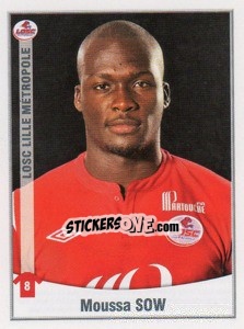 Sticker Moussa Sow - FOOT 2010-2011 n. 181 - Panini