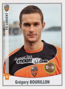 Figurina Bourillon - FOOT 2010-2011 n. 191 - Panini
