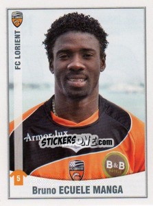 Figurina Ecuele Manga - FOOT 2010-2011 n. 192 - Panini