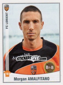 Sticker Morgan Amalfitano - FOOT 2010-2011 - Panini