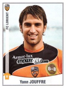 Cromo Jouffre - FOOT 2010-2011 n. 198 - Panini