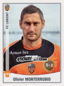 Figurina Monterrubio - FOOT 2010-2011 - Panini