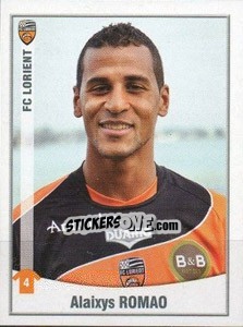 Sticker Alaixys Romao - FOOT 2010-2011 n. 201 - Panini